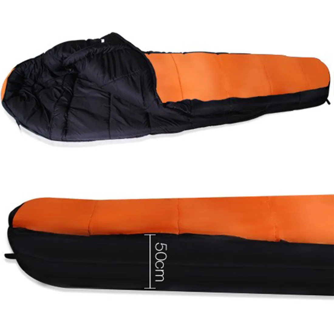 -15°C Double Camping Sleeping Bag Combo Twin Thermal Tent Hiking Winter Compact