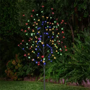 150 LEDs Colour Switch Solar Blossom Tree/180 cm Tall Christmas Festive Decor