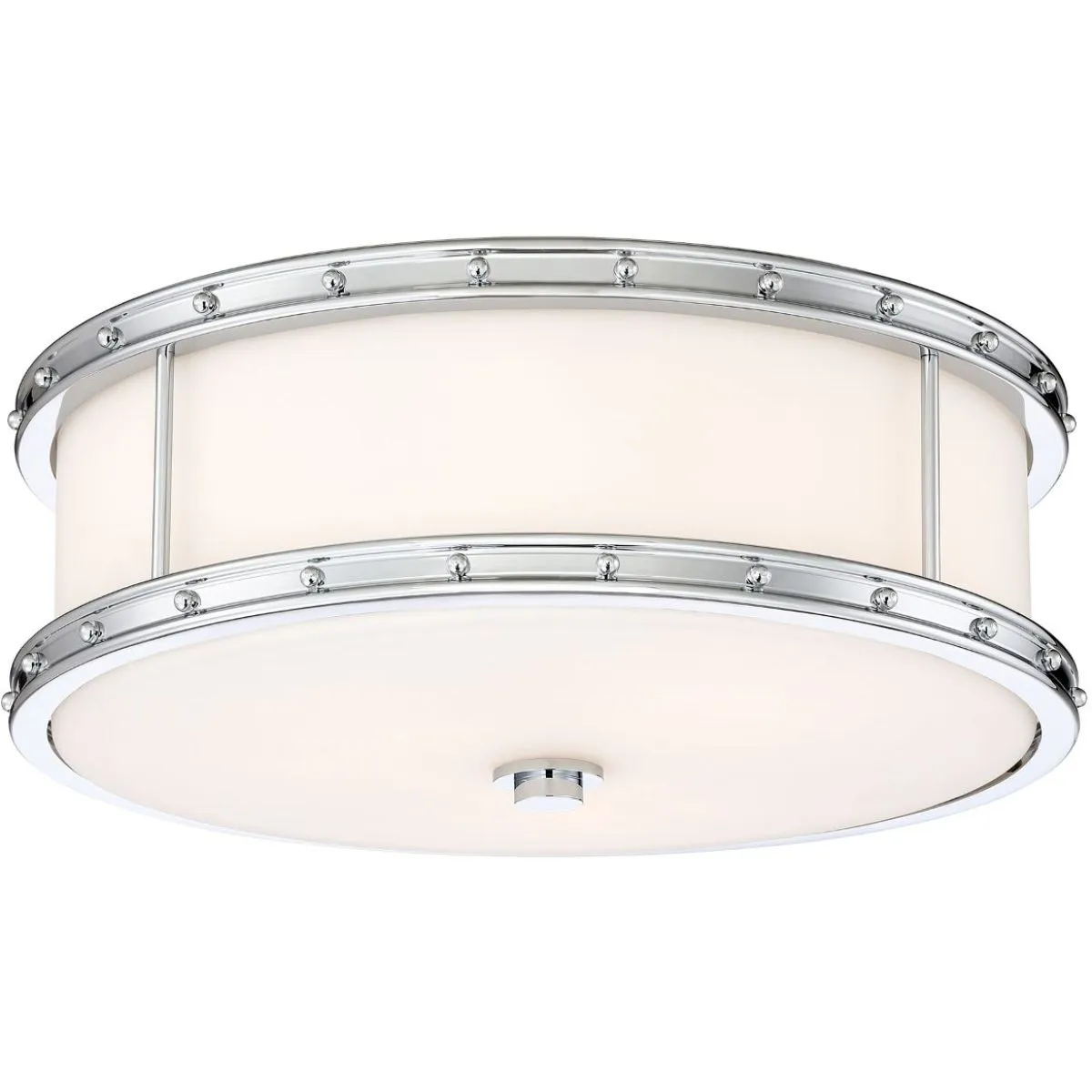 16 in. LED Flush Mount Light Chrome finish