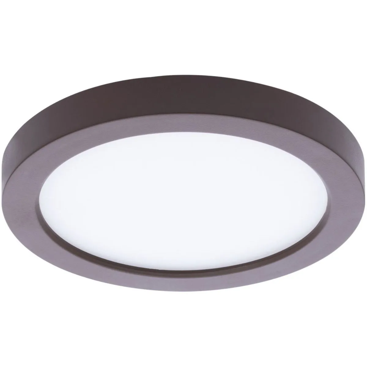 5 in. LED Outdoor Flush Mount 3500K Bronze Finish