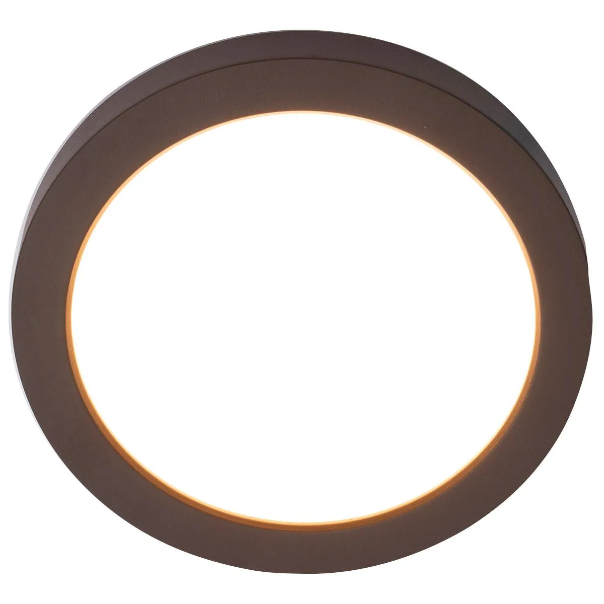 5 in. LED Outdoor Flush Mount 3500K Bronze Finish
