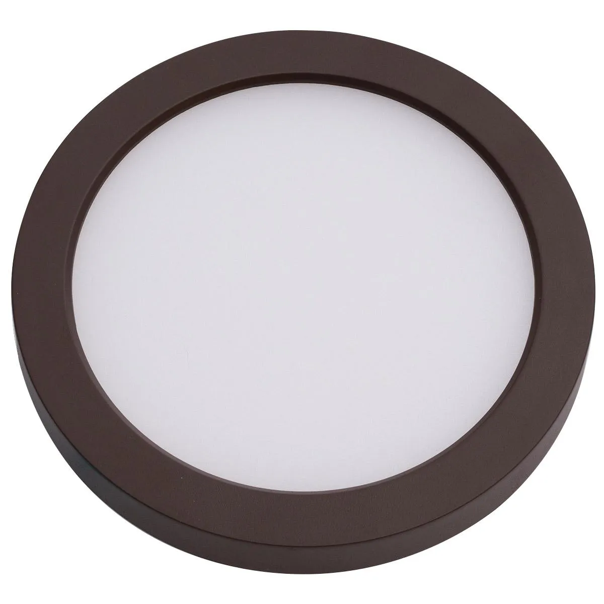 5 in. LED Outdoor Flush Mount 3500K Bronze Finish