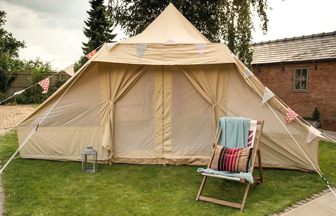 5m x 4m Touareg 285gsm 100% Natural Canvas
