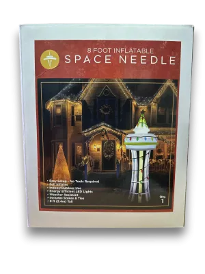 8' Inflatable Holiday Space Needle