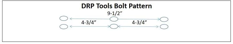 8" x 14" Combination Power Trowel Blade (4-Pack)