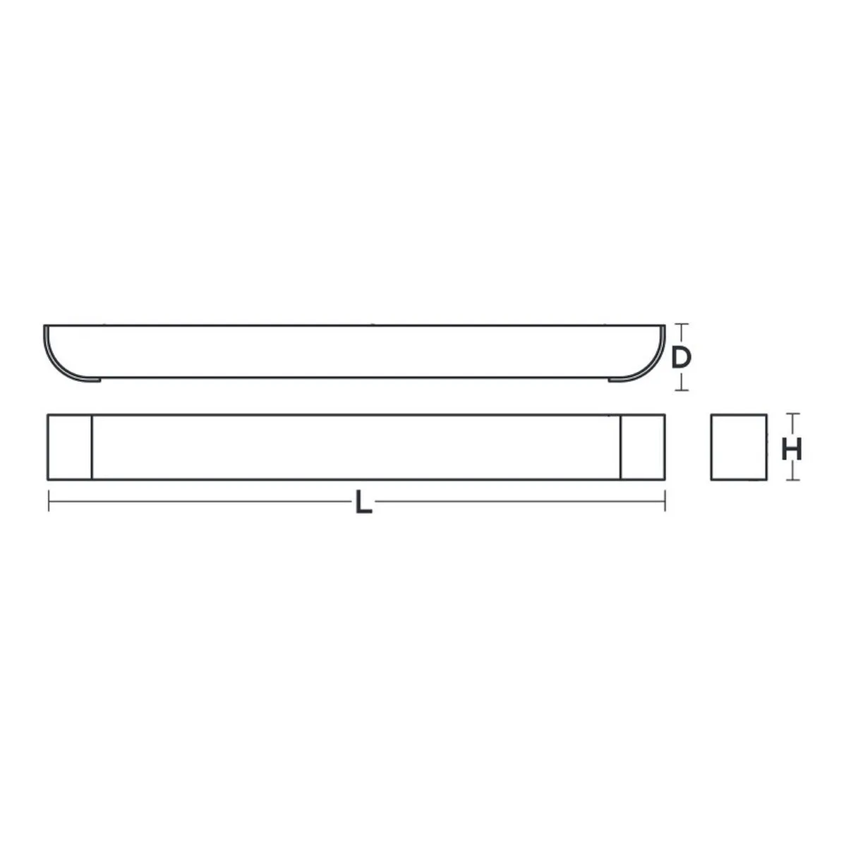 Allen 54 in. LED Bath Bar Oil Rubbed Bronze finish