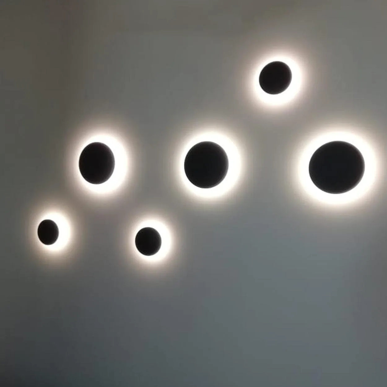 ANKUR MOON OUTDOOR LED WALL LIGHT