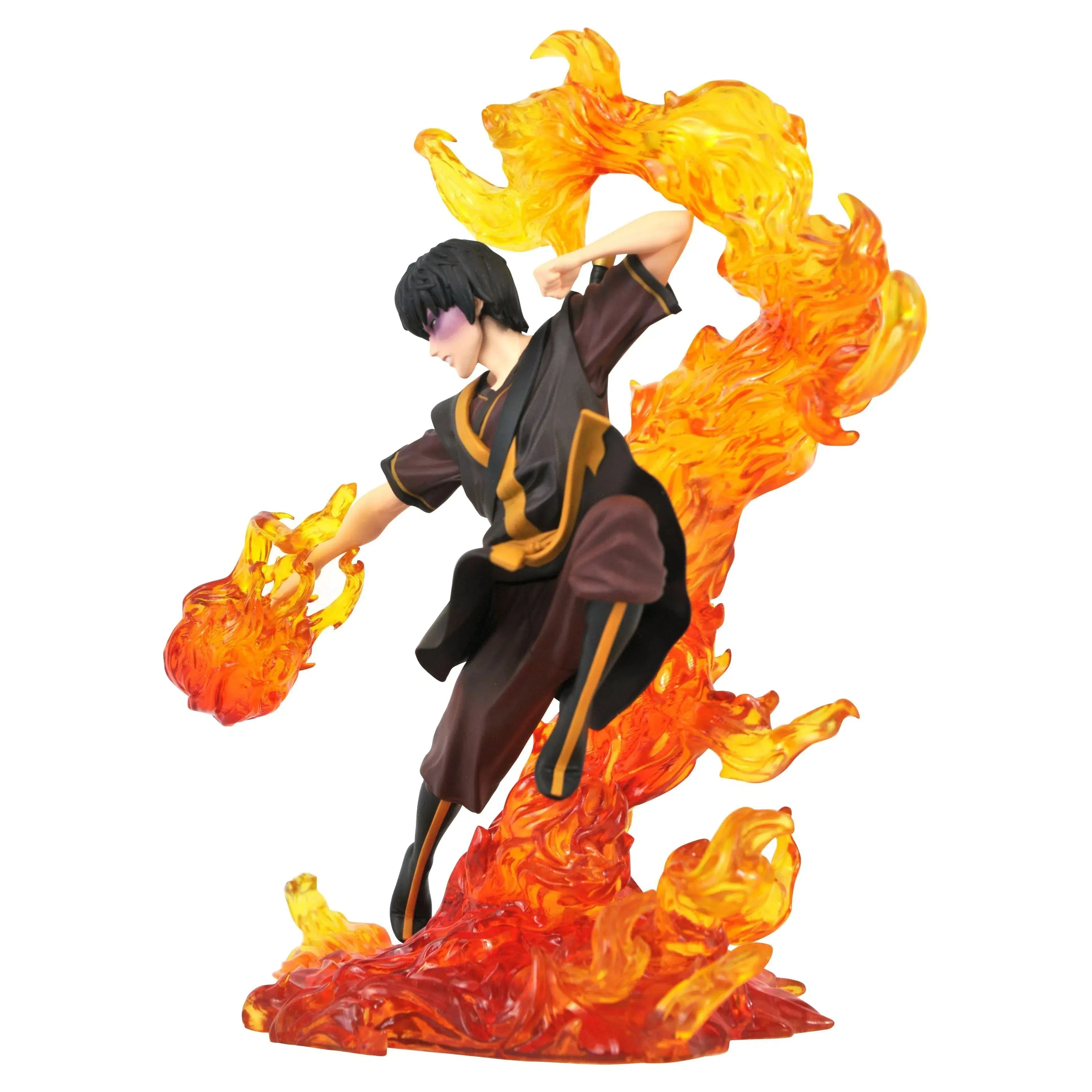 Avatar: The Last Airbender - Firebending Prince Zuko Figure - Diamond Select Toys - Gallery Diorama Series