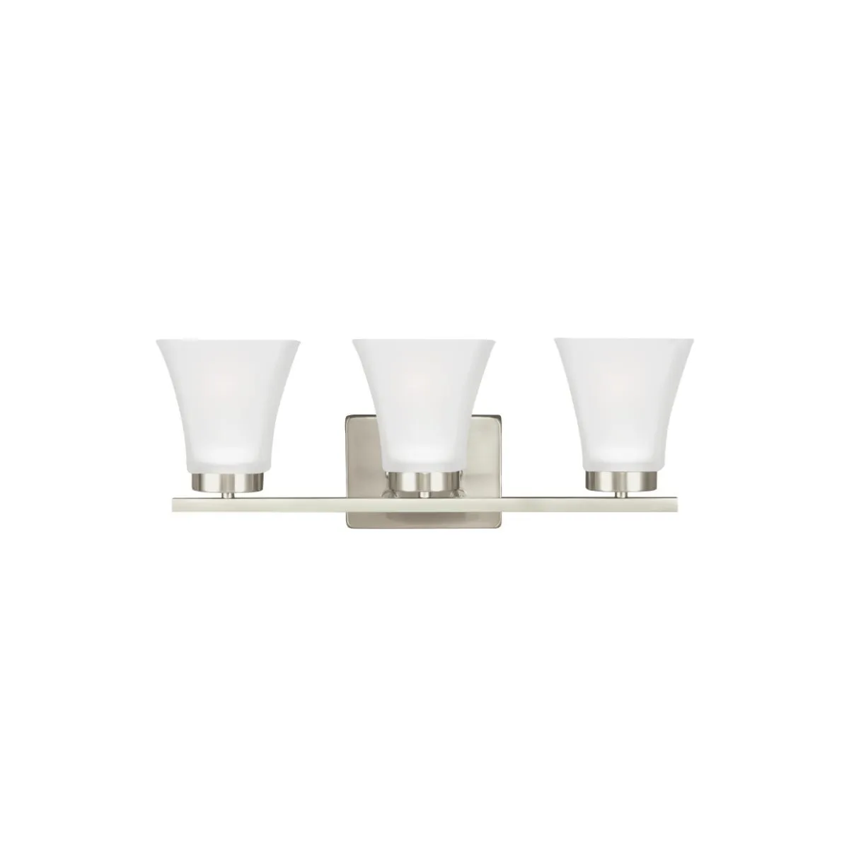 Bayfield 20 in. 3 lights LED Vanity Light Nickel Finish