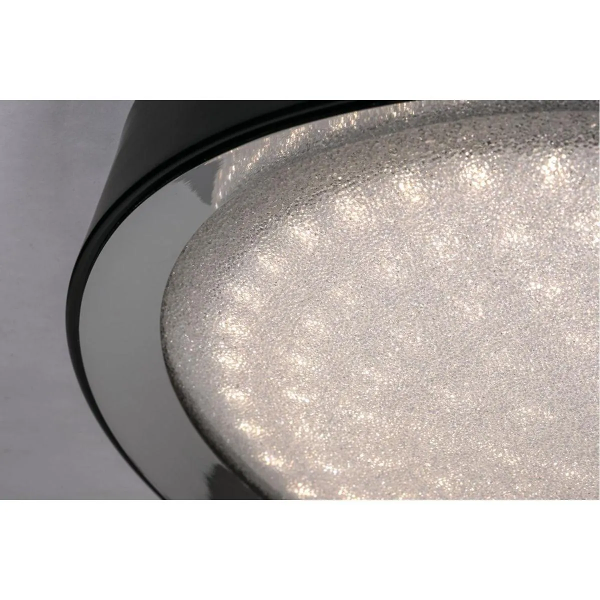 Belle 16 in. LED Flush Mount Light Selectable CCT Black finish