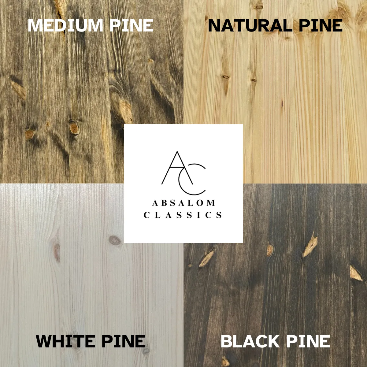 Bench Nº 1 - Gun Metal / Pine