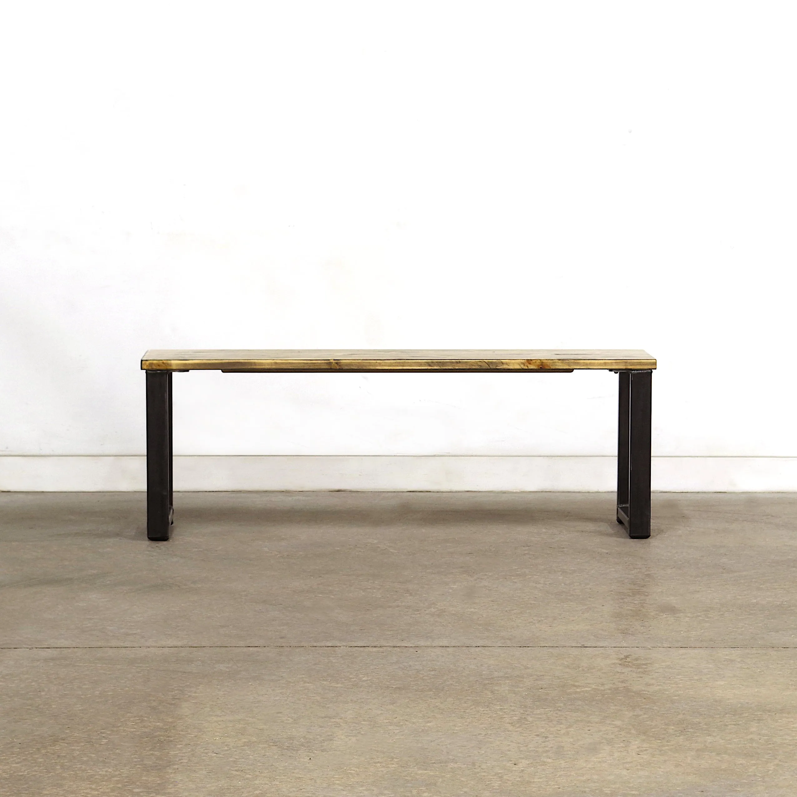 Bench Nº 1 - Gun Metal / Pine