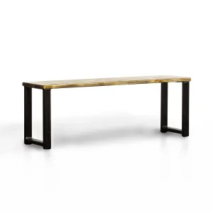 Bench Nº 1 - Gun Metal / Pine