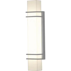 Blaine 23 in. LED Outdoor Wall Sconce 2800 Lumens 3000K Gray Finish