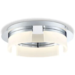 Bria 3 Lights 15 in. LED Flush Mount Light Chrome Finish