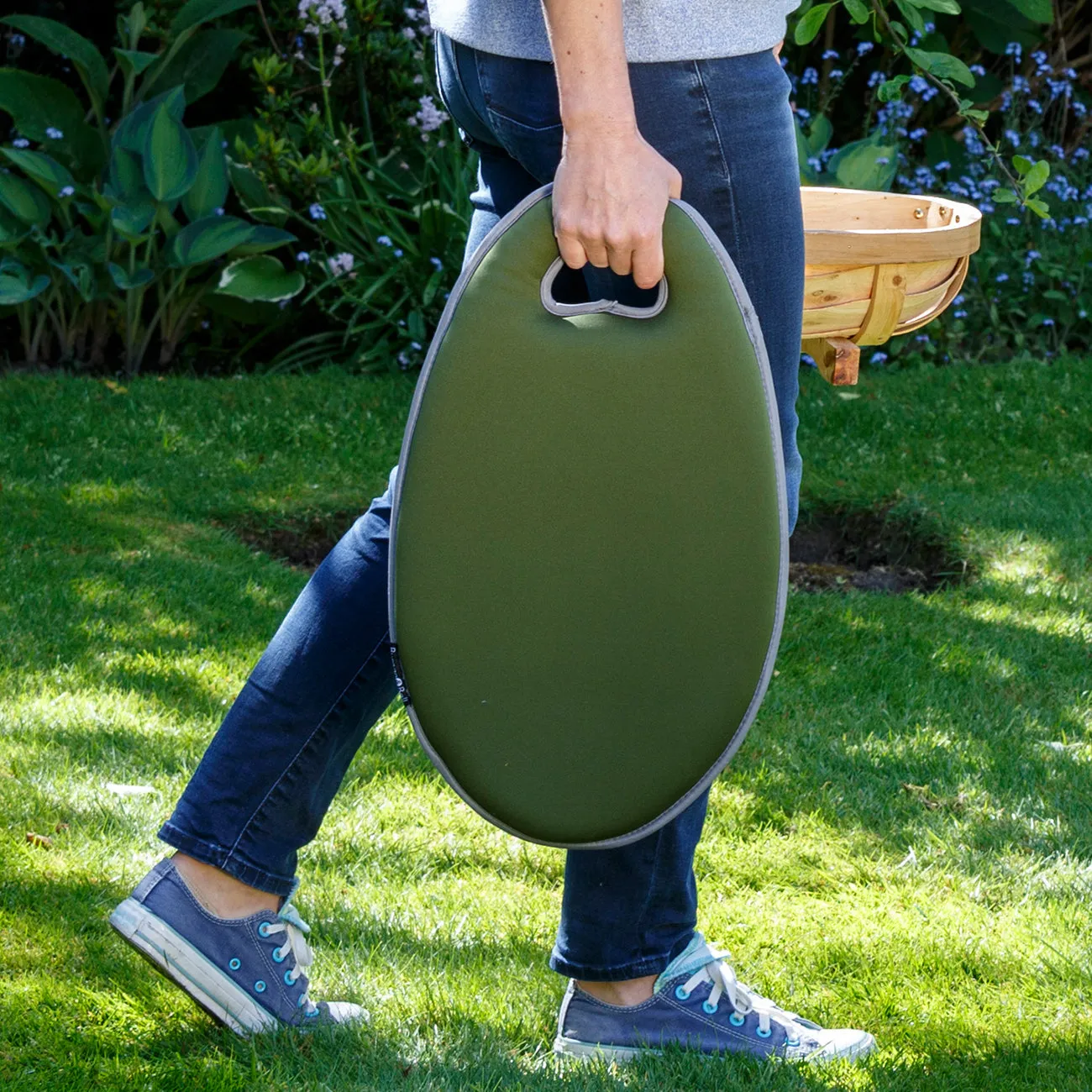 Burgon & Ball Kneelo Kneeler Moss Green