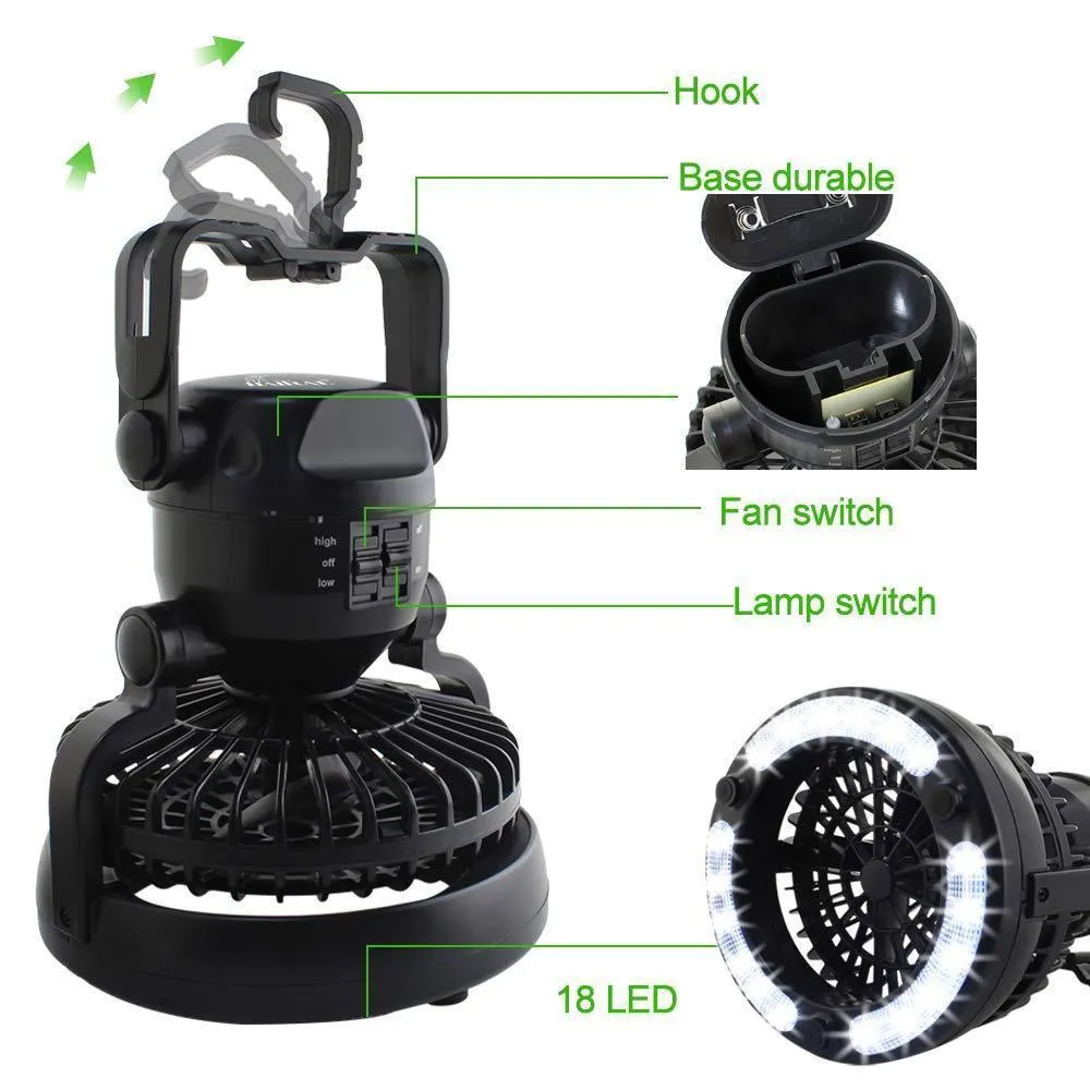 Camping Fan Light