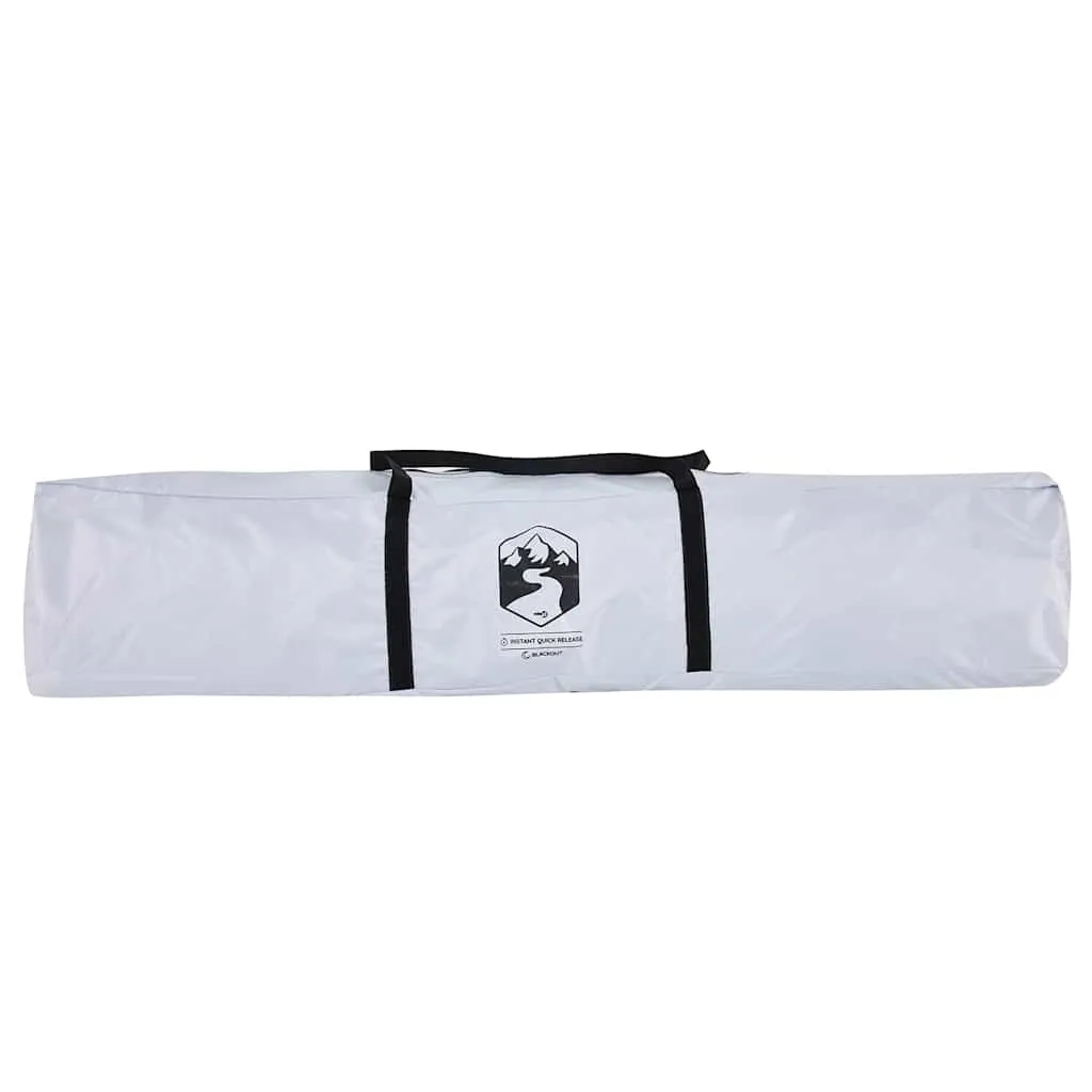 Camping Tent Dome 3-Person White Blackout Fabric Quick Release