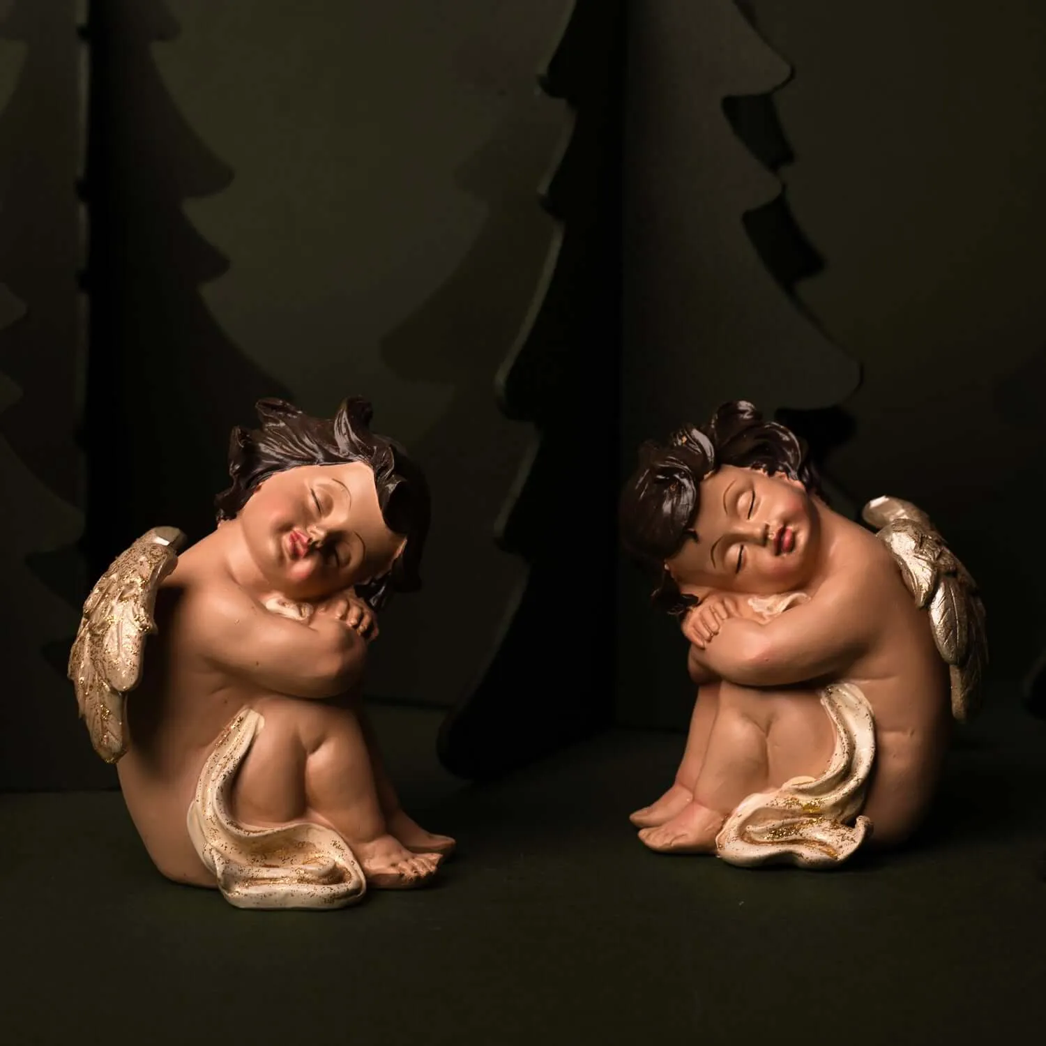 CHERUB ANGELS - RESIN - STATUES