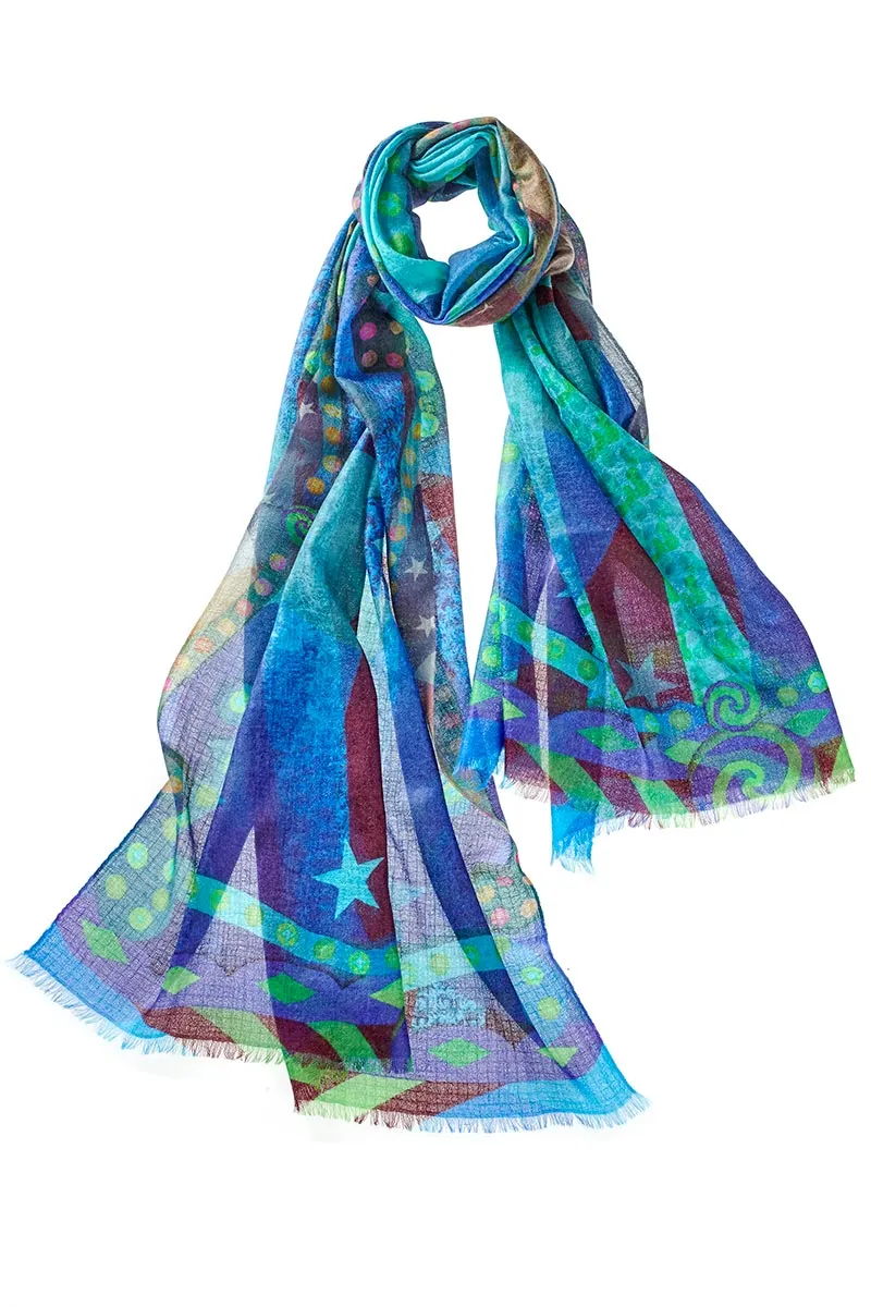 Cirque Scarf - Turquoise