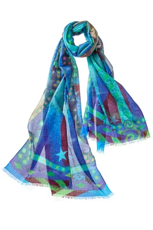 Cirque Scarf - Turquoise