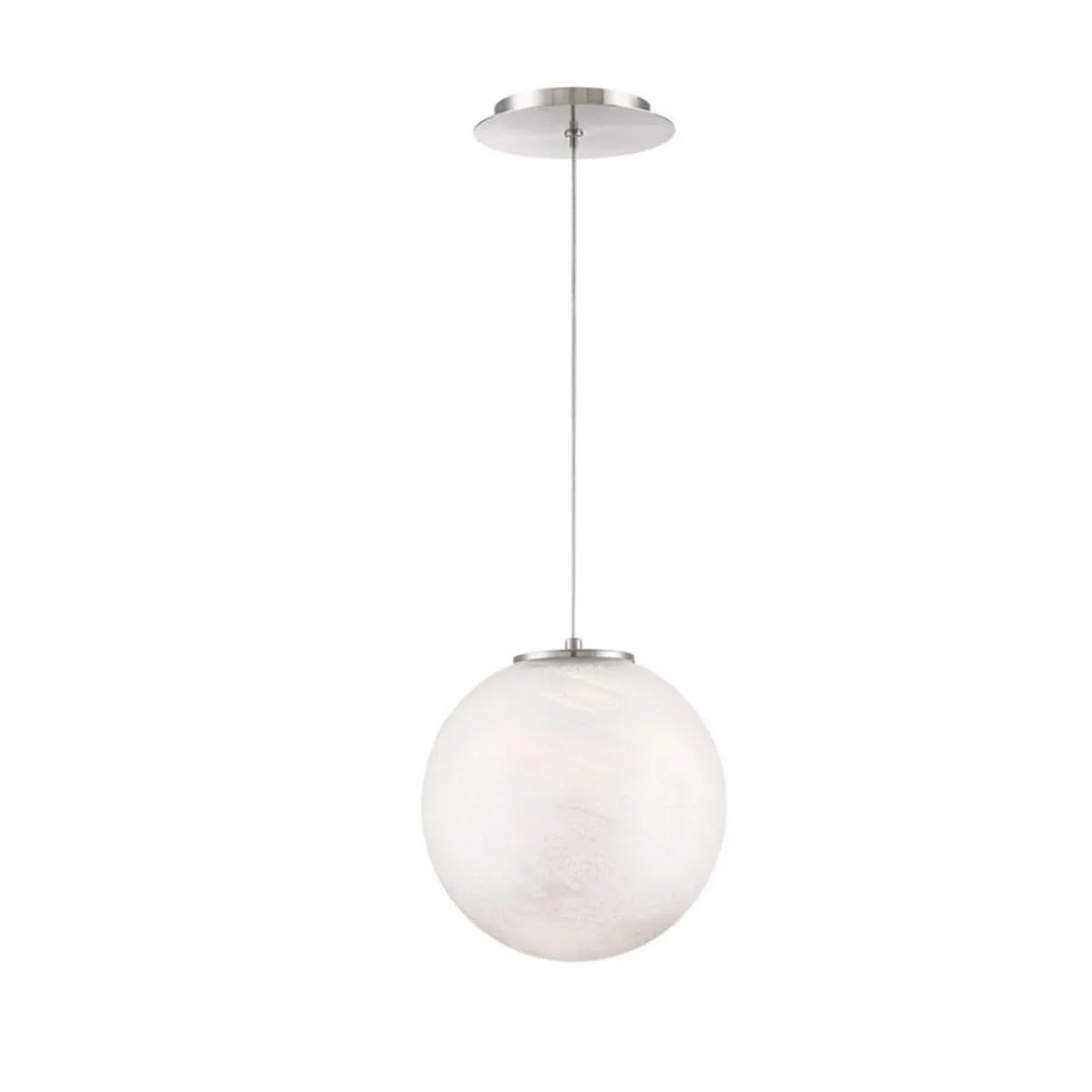 Cosmic 9 in. LED Pendant Light Nickel Finish