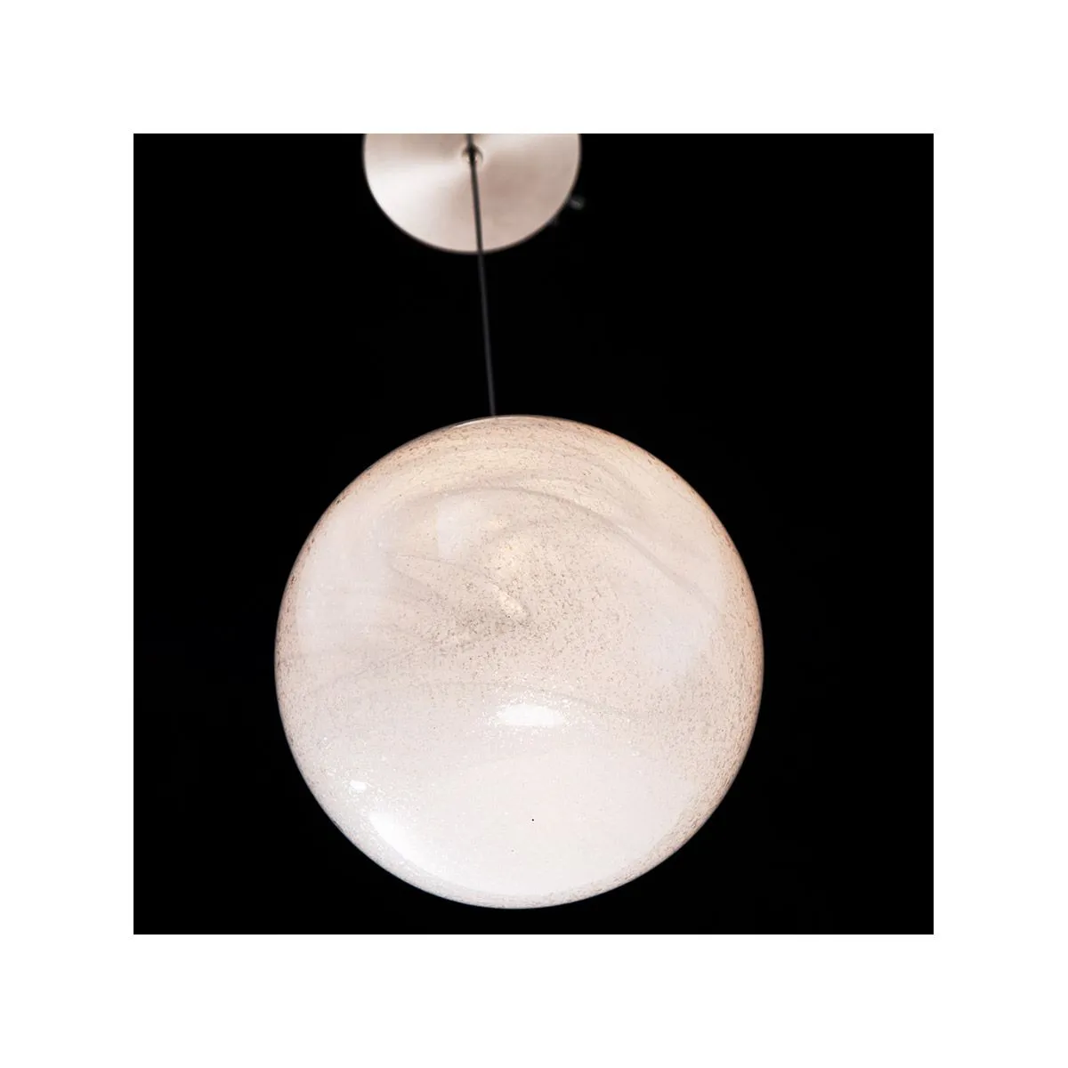 Cosmic 9 in. LED Pendant Light Nickel Finish