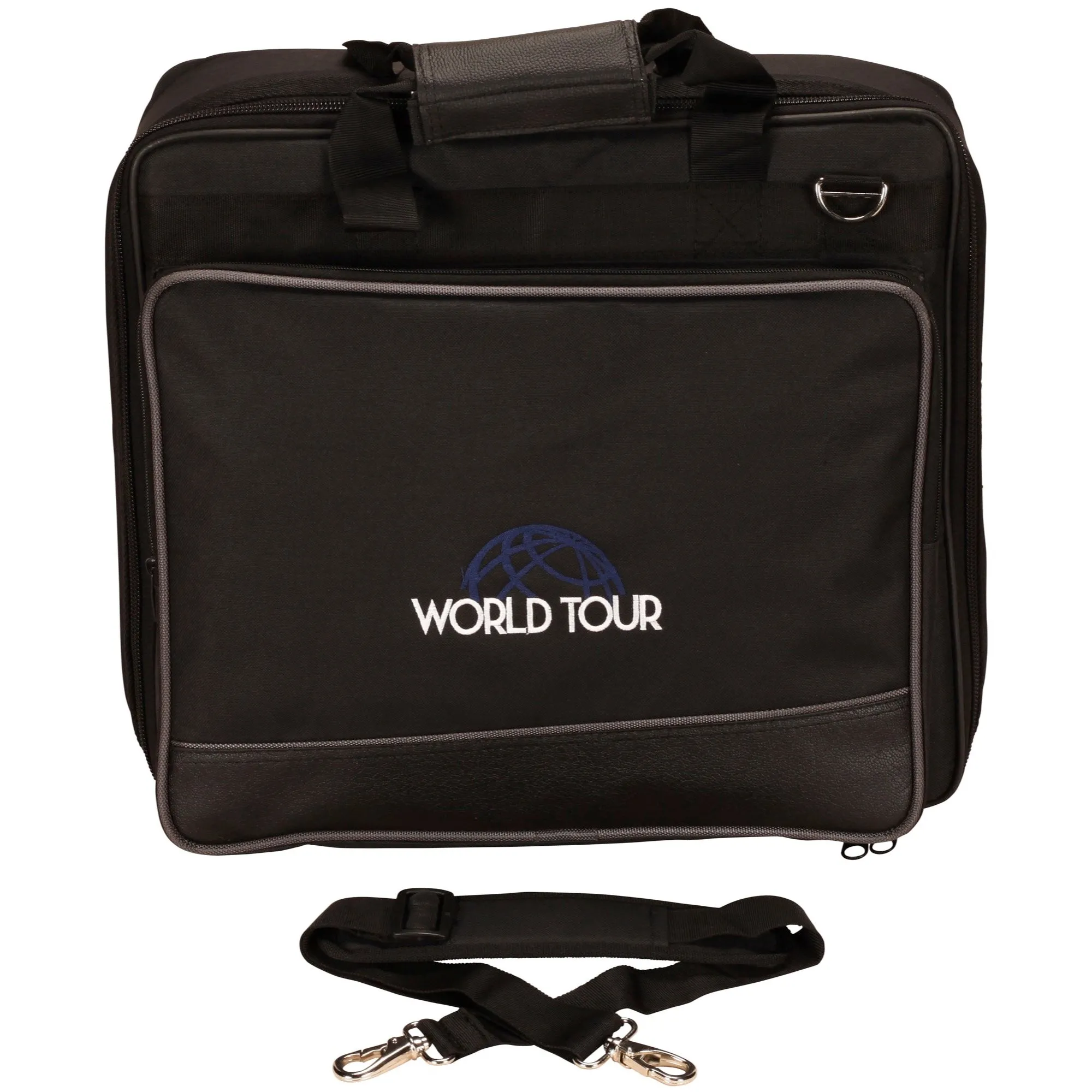 Deluxe Series Side Impact Mixer / Effects / Accessories Gig Bag - 17 x 15 Inch