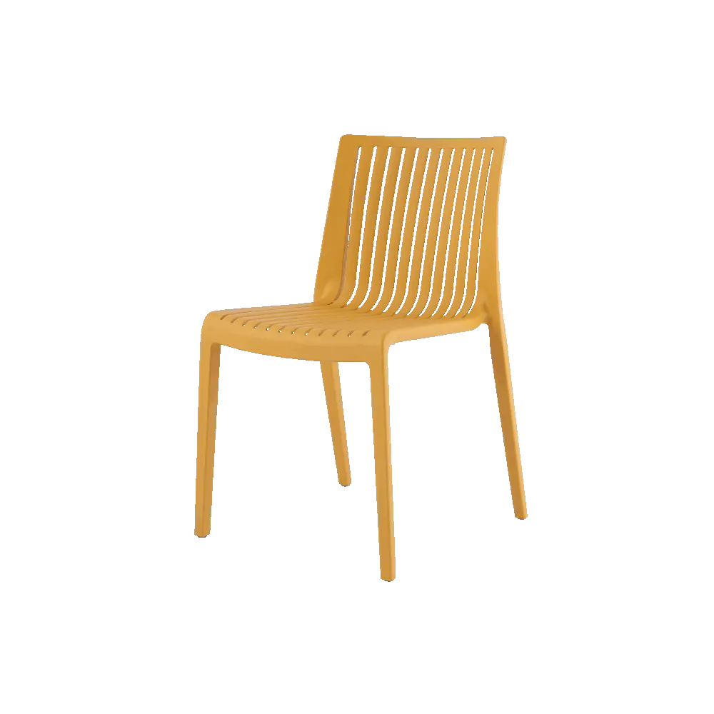 Eclipse Polypropylene Restaurant Patio Dining Side Chair