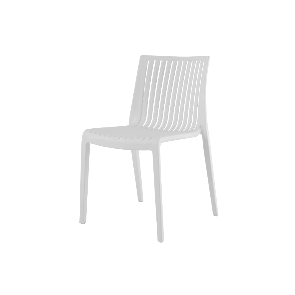 Eclipse Polypropylene Restaurant Patio Dining Side Chair