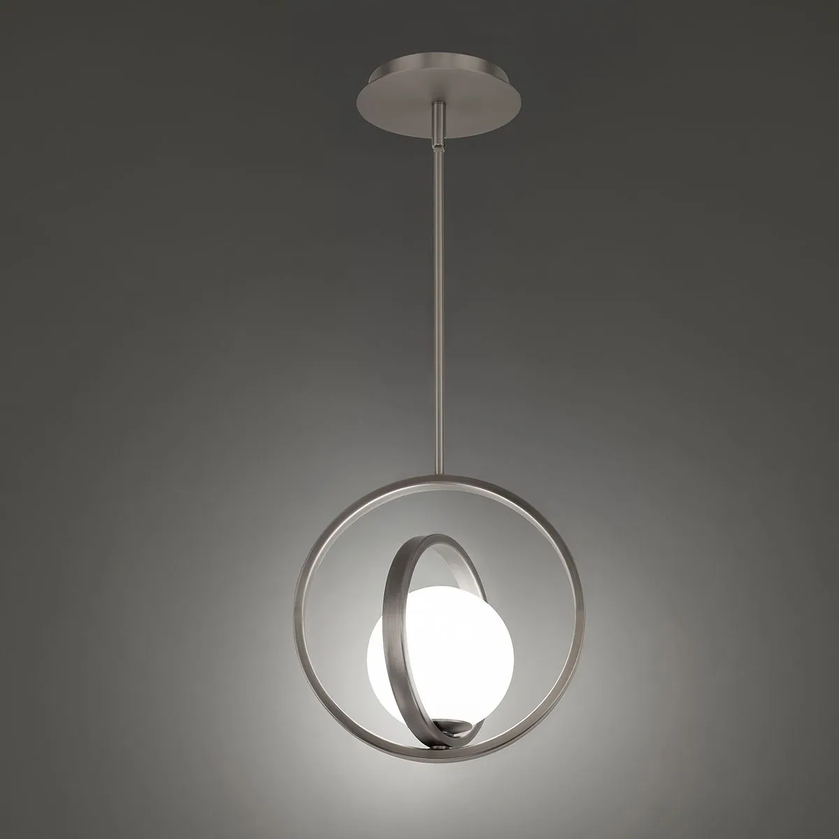 Ellington 10 in. LED Pendant Light Brushed Nickel Finish