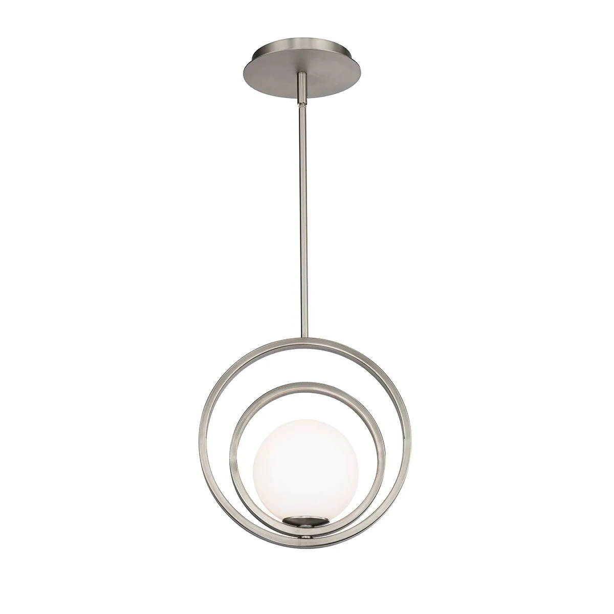 Ellington 10 in. LED Pendant Light Brushed Nickel Finish
