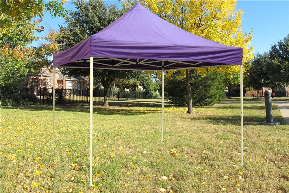 F Model 10'x10' Purple - Pop Up Tent Pro