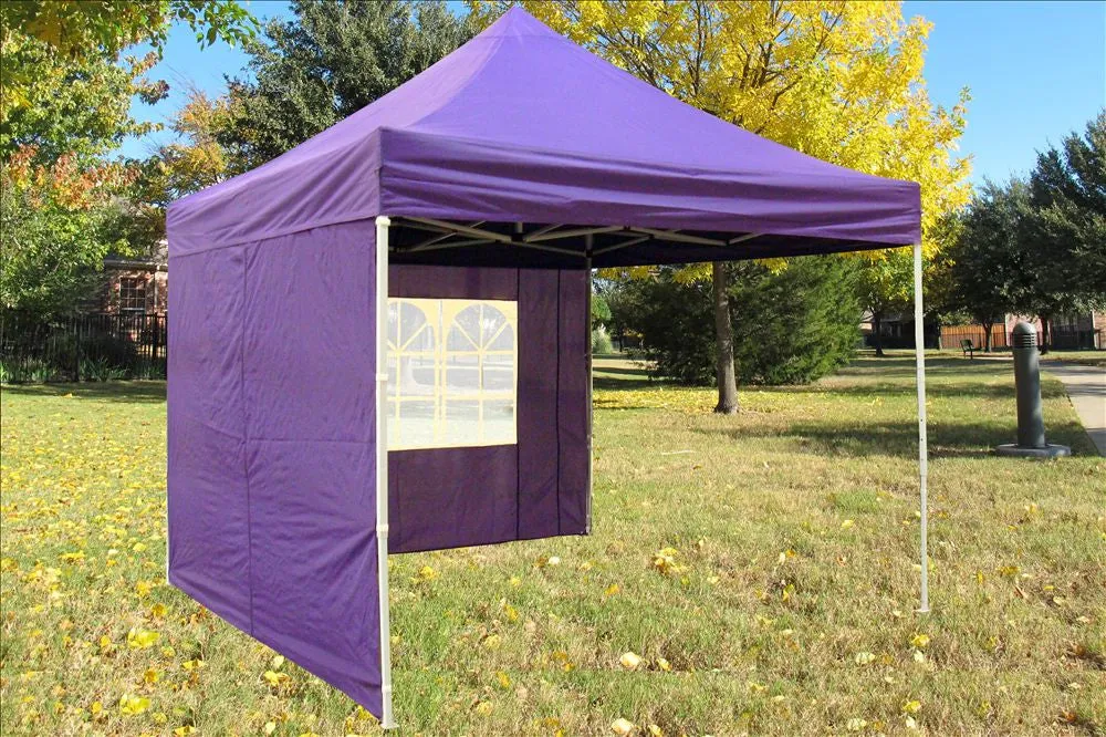 F Model 10'x10' Purple - Pop Up Tent Pro