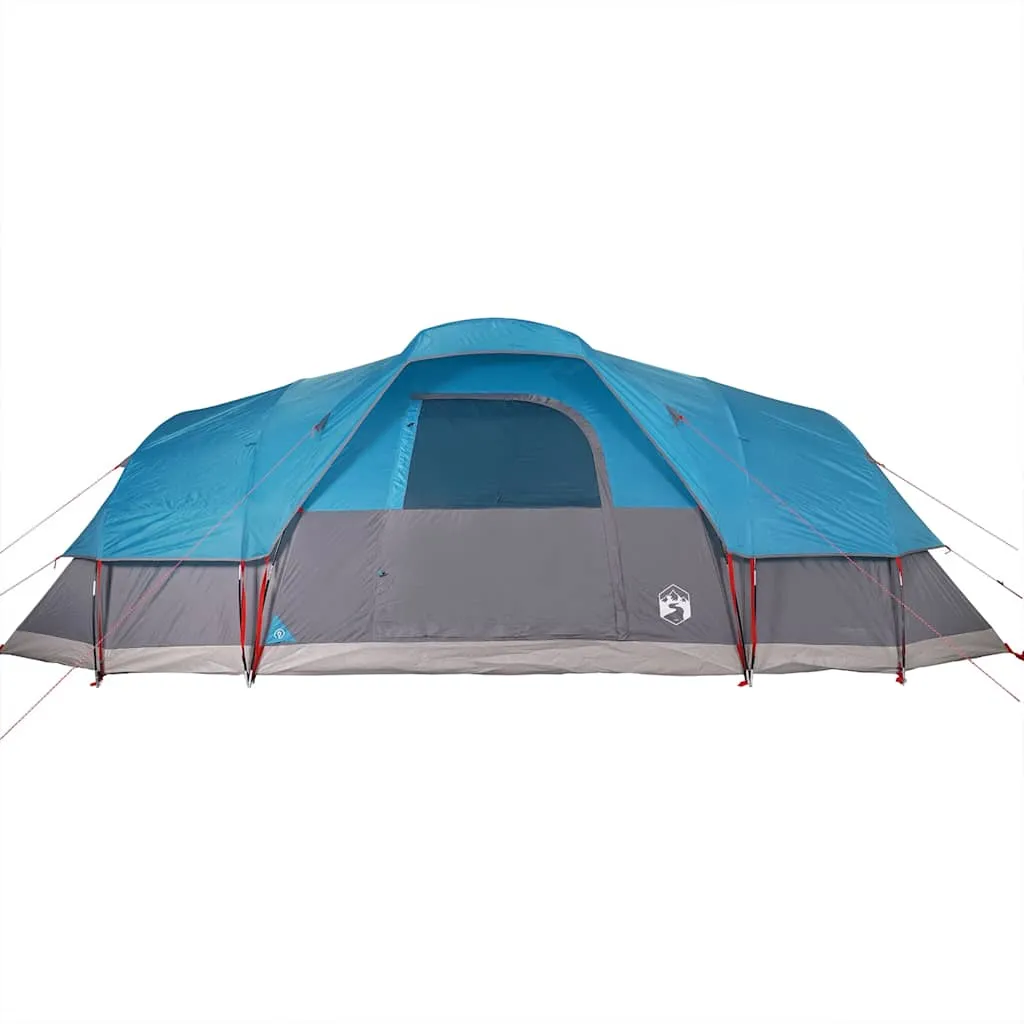 Family Tent Dome 11-Person Blue Waterproof