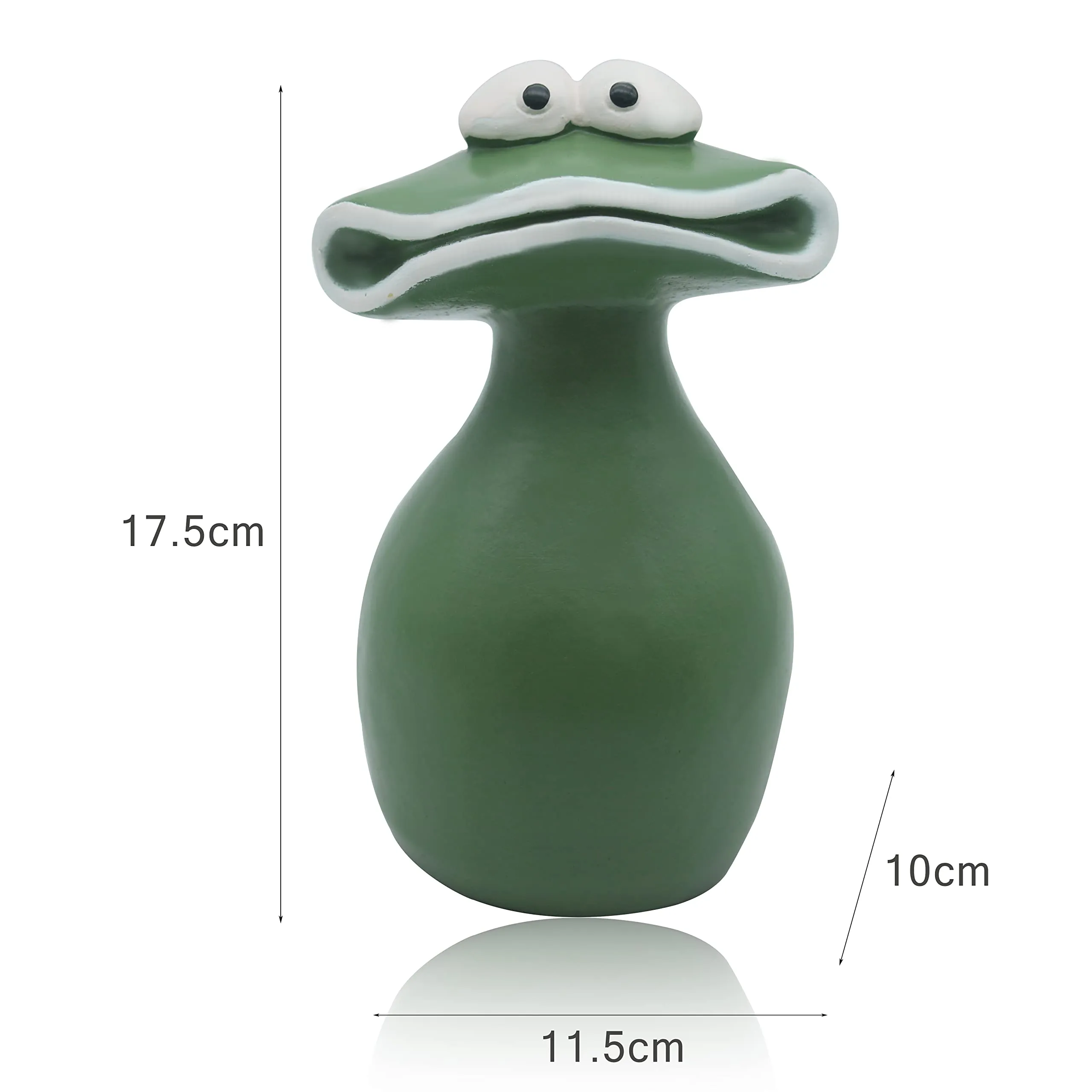 Frog Statues for Garden Big Mouth Frog Statues Waterproof Handmade,Outdoor Frog Decoration Garden Frog Statues Suitable for Decorating Courtyards, Balconies, and Lawns - Animal Gardening Gifts