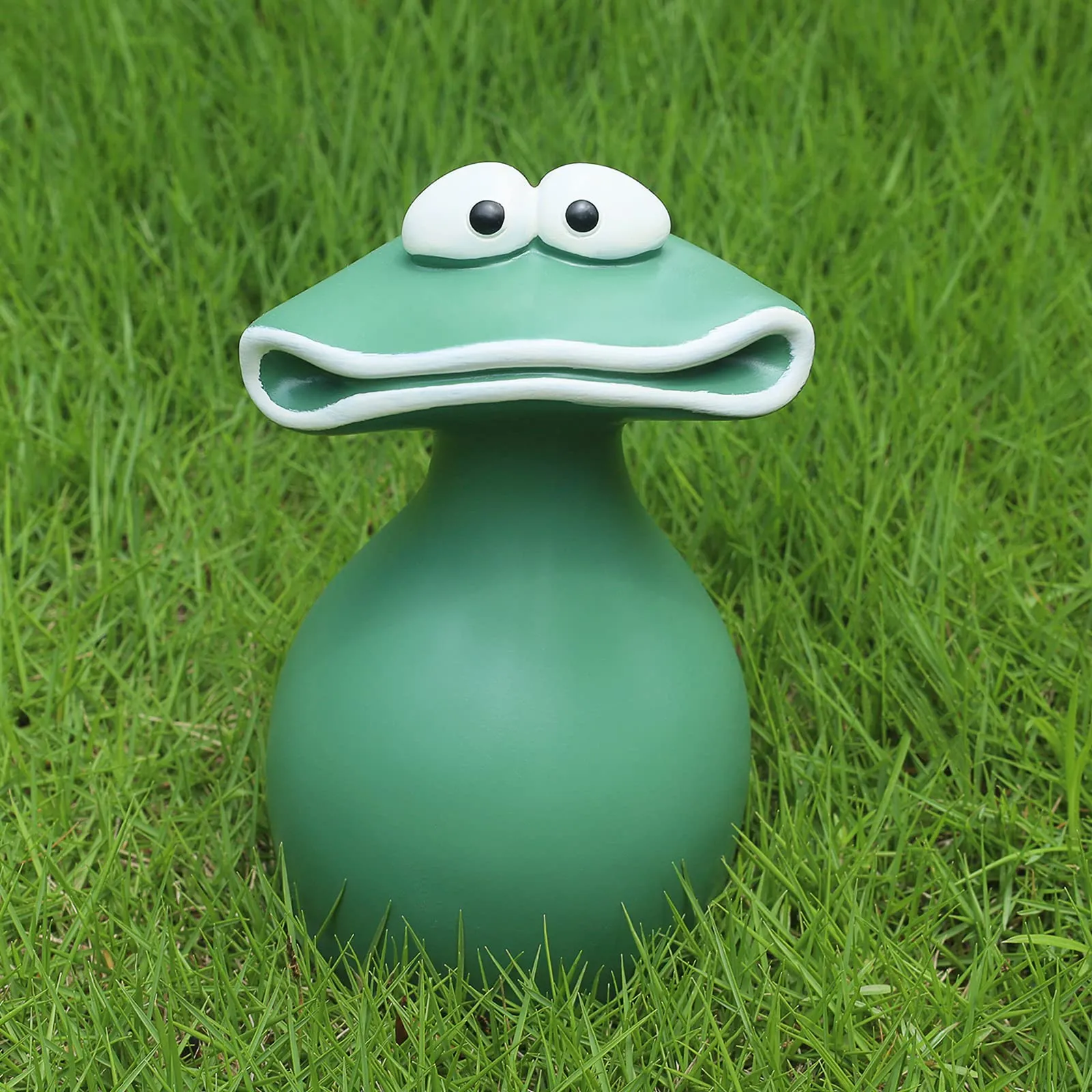 Frog Statues for Garden Big Mouth Frog Statues Waterproof Handmade,Outdoor Frog Decoration Garden Frog Statues Suitable for Decorating Courtyards, Balconies, and Lawns - Animal Gardening Gifts