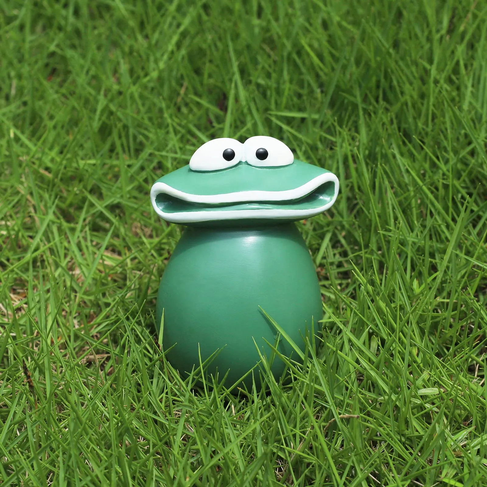 Frog Statues for Garden Big Mouth Frog Statues Waterproof Handmade,Outdoor Frog Decoration Garden Frog Statues Suitable for Decorating Courtyards, Balconies, and Lawns - Animal Gardening Gifts