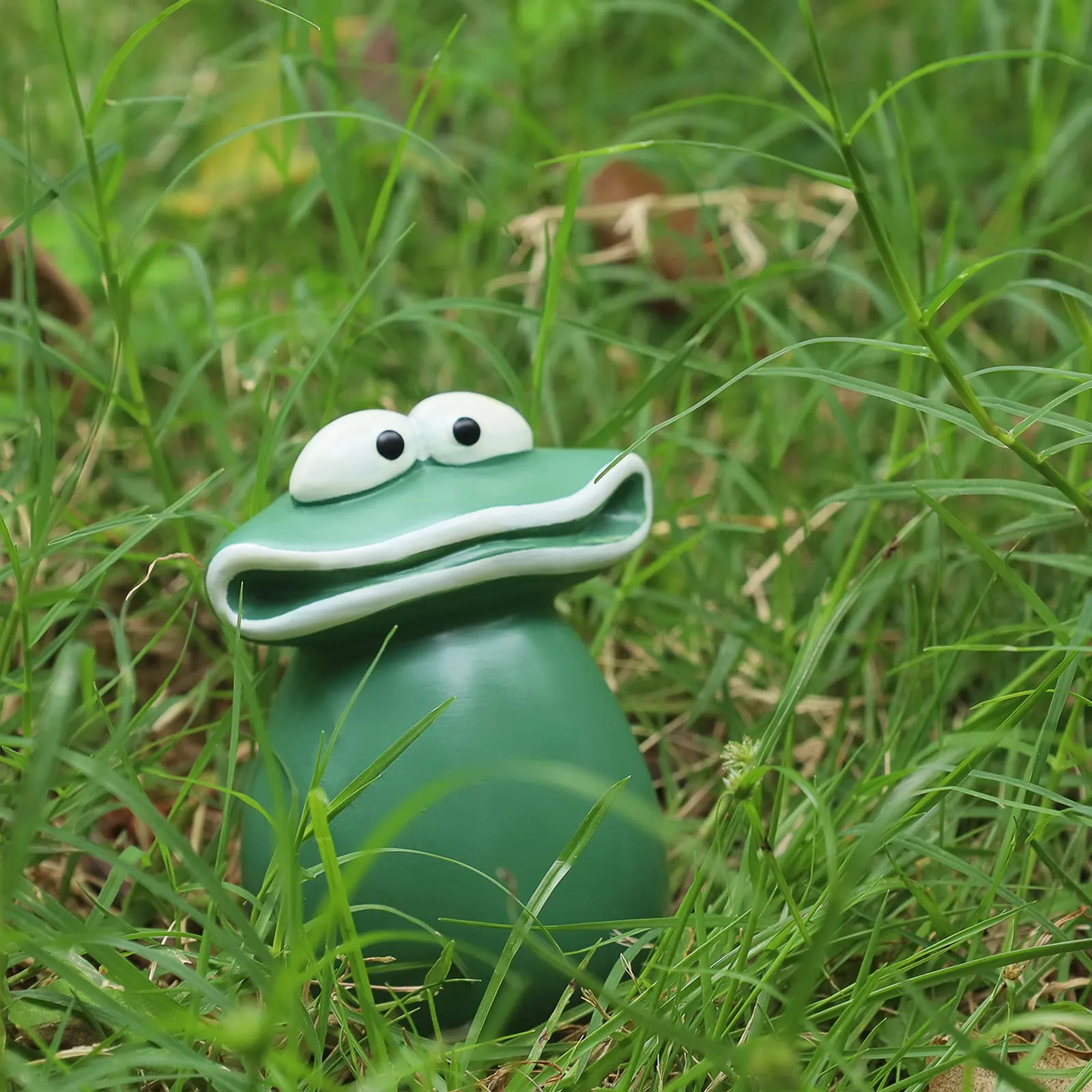 Frog Statues for Garden Big Mouth Frog Statues Waterproof Handmade,Outdoor Frog Decoration Garden Frog Statues Suitable for Decorating Courtyards, Balconies, and Lawns - Animal Gardening Gifts
