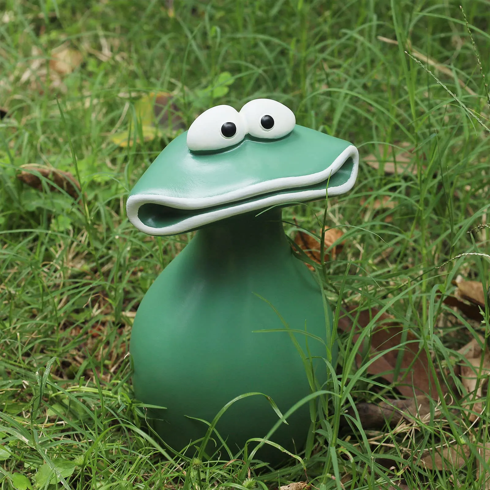 Frog Statues for Garden Big Mouth Frog Statues Waterproof Handmade,Outdoor Frog Decoration Garden Frog Statues Suitable for Decorating Courtyards, Balconies, and Lawns - Animal Gardening Gifts