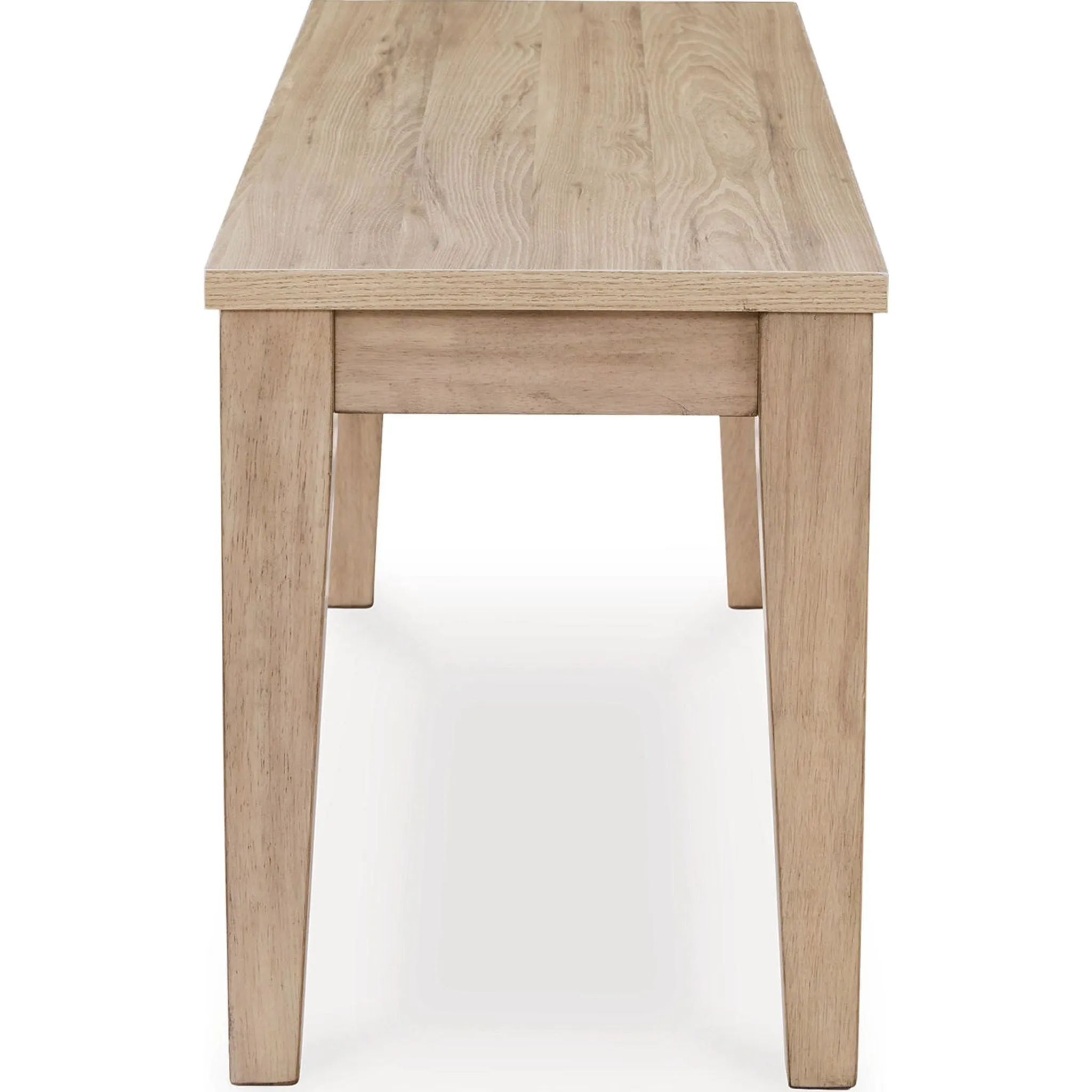 Gleanville Dining Bench - Light Brown - (D511-00)