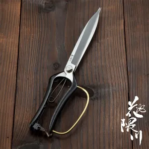 HONMAMON "HANAKUMAGAWA" One Hand Pruning Shears, Handle Hand Guard, The Whole Length : 280mm(abt 11.0")