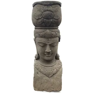 Indonesian Dewi Head With Bowl