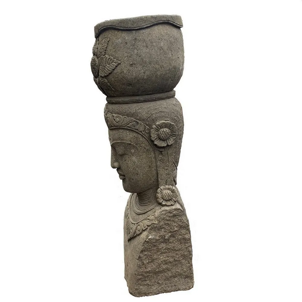 Indonesian Dewi Head With Bowl