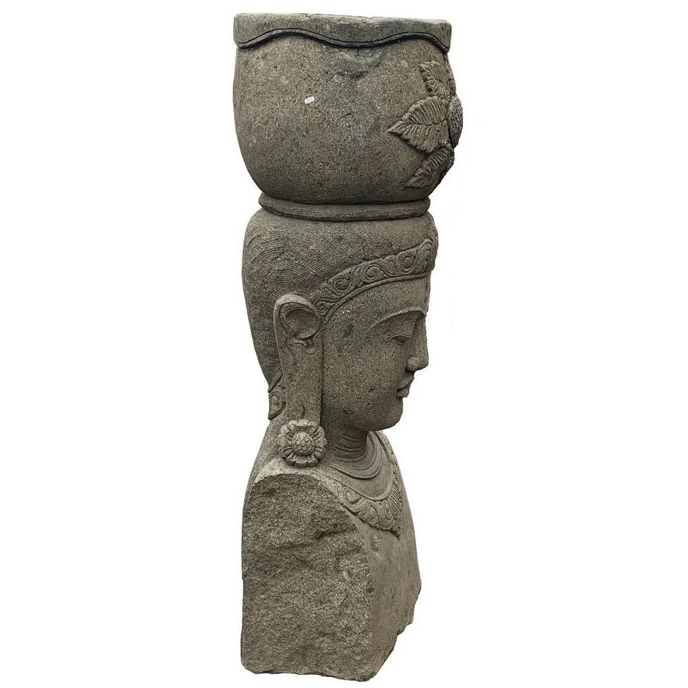 Indonesian Dewi Head With Bowl