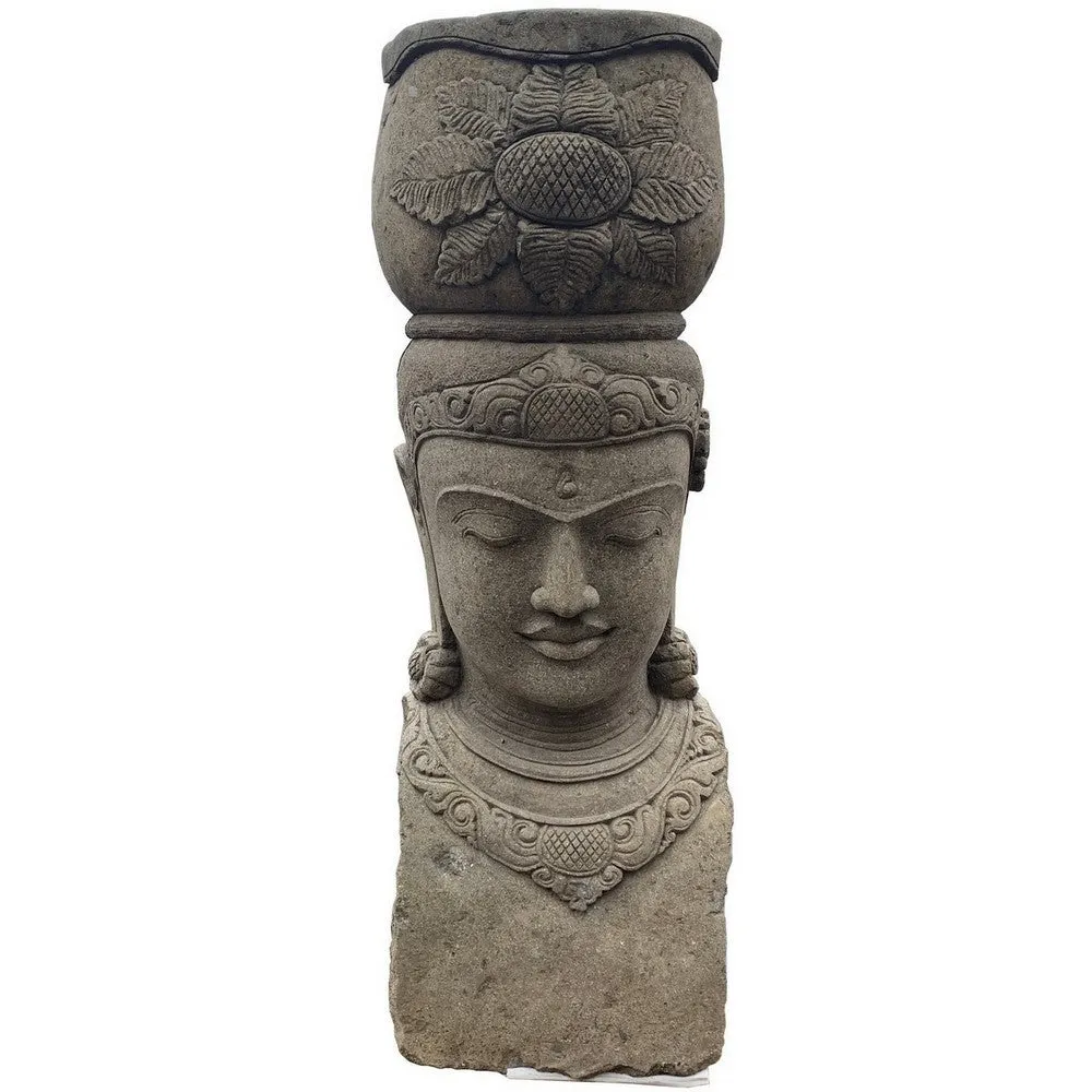 Indonesian Dewi Head With Bowl