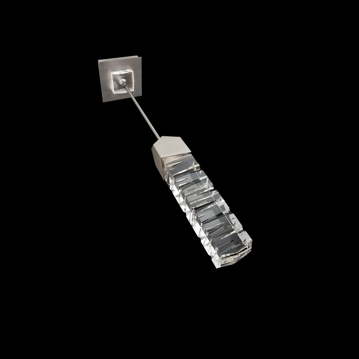 Juliet 15 in. LED Pendant Light Nickel Finish