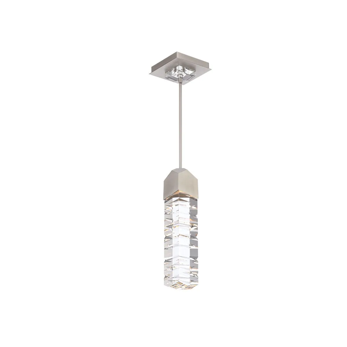 Juliet 15 in. LED Pendant Light Nickel Finish