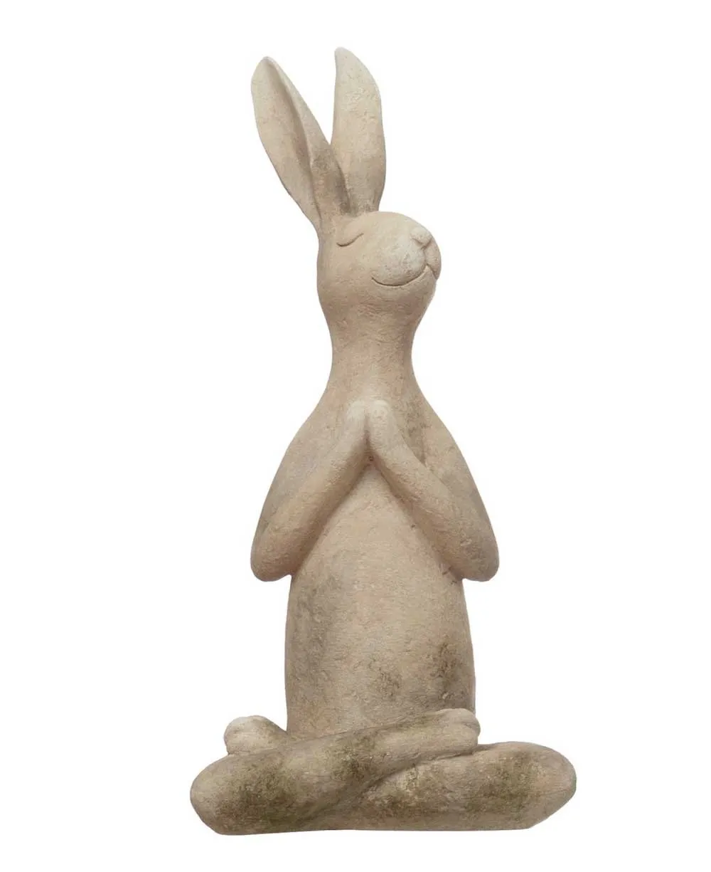 Karma Bunnies Yoga Rabbit Statues, Sold Individually Or Set