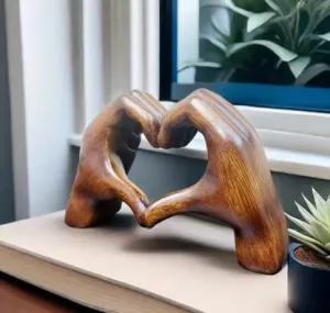 Last Day Sale 50% OFF Handmade Heart Statue